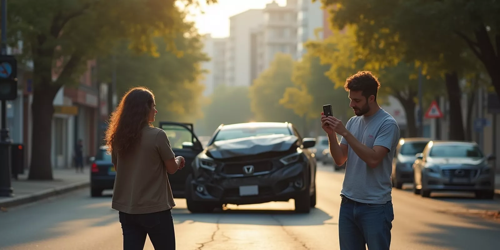 Documentar lesiones visibles tras un accidente
